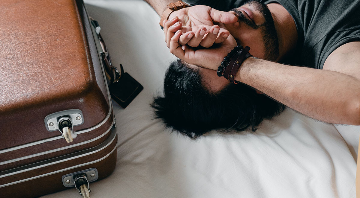 holiday travel stress